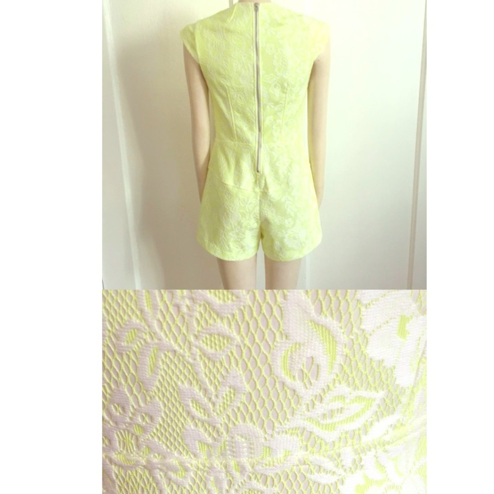 Dolce Vita Lace Romper, Size Medium